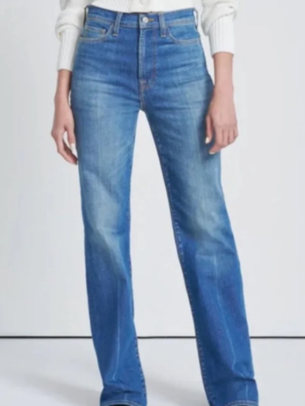 7 For All Mankind High Rise Easy Boot jeans